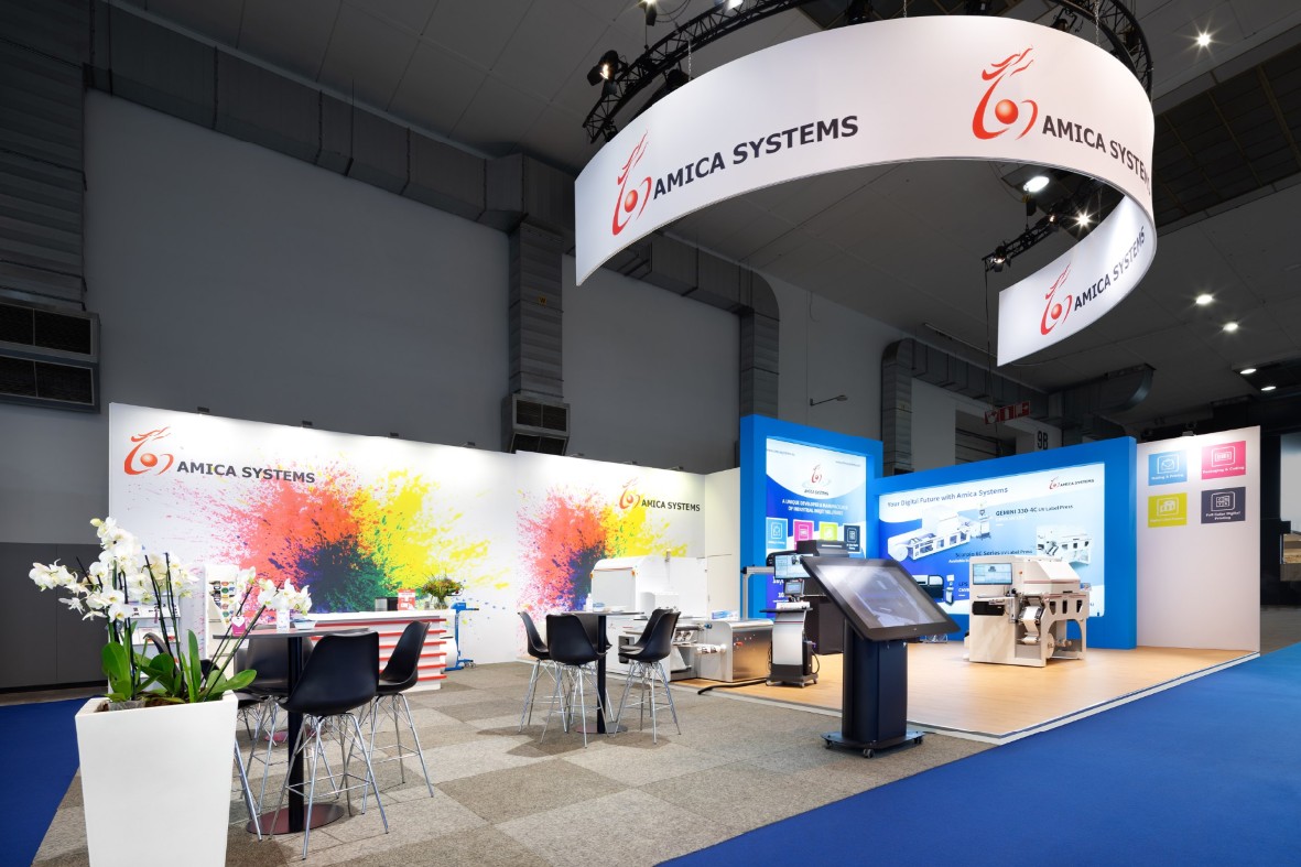 Label Expo stand