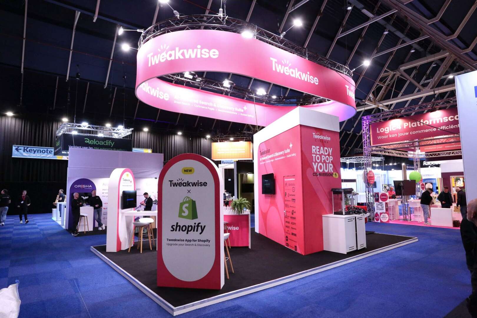 Tweakwise WWV e-commerce exhibition stand