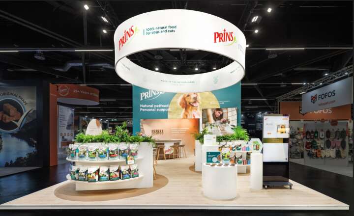 Exhibition Stand Prins Petfoods at Interzoo