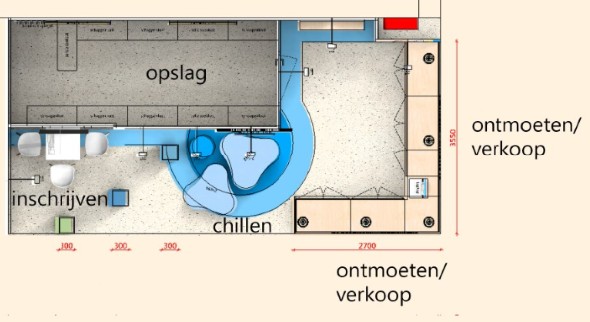 Beursstand Negenmaandenbeurs - Dr. Brown's babyfles standbouw