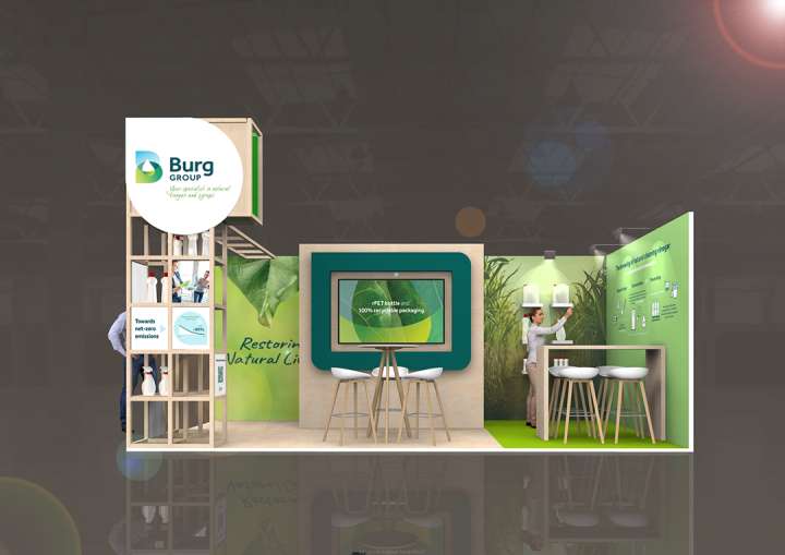 Beursstand PLMA Amsterdam - Burg groep