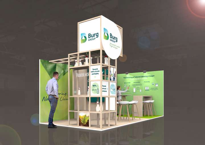 Beursstand PLMA Amsterdam - Burg groep