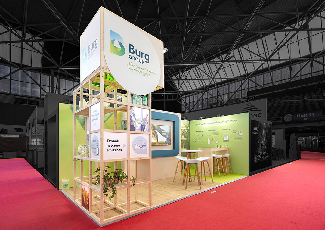 Beursstand PLMA Amsterdam - Burg groep