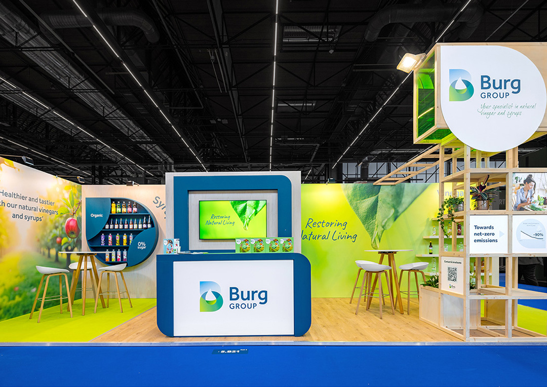 Beursstand PLMA Amsterdam - Burg groep