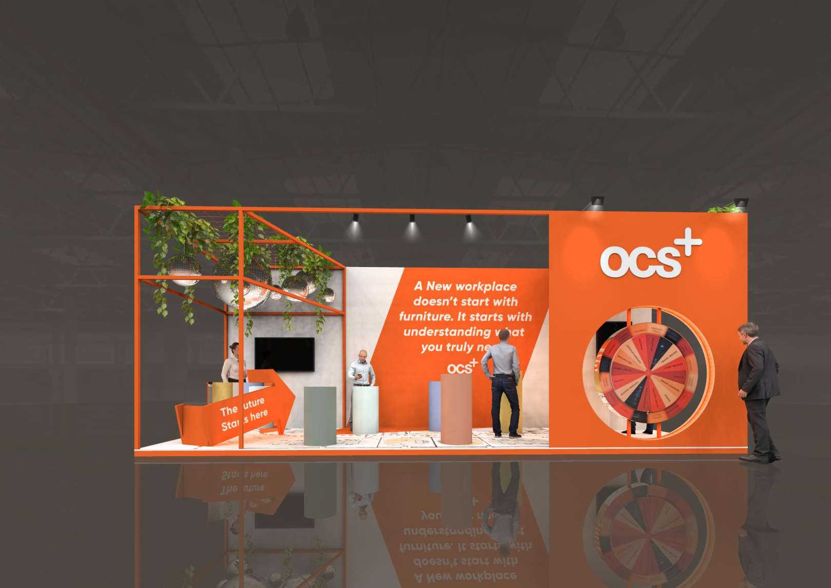 Standontwerp Workspace Design Show OCS+